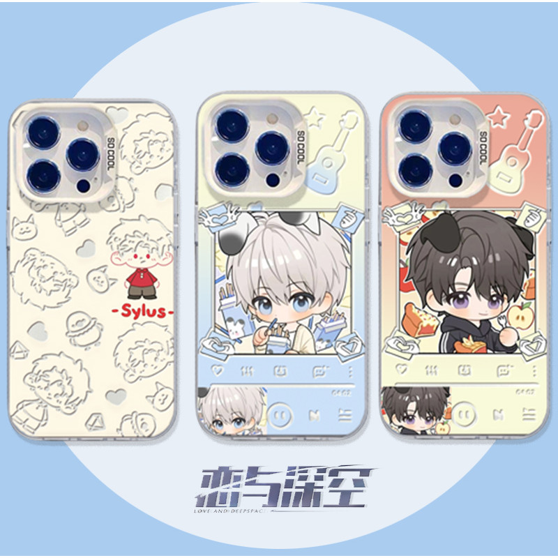 Ốp lưng Sylus Love And Deepspace cho Samsung Galaxy S25 S24 S23 Ultra S24FE S25FE Bao Matte Hot Hard Laser IMD