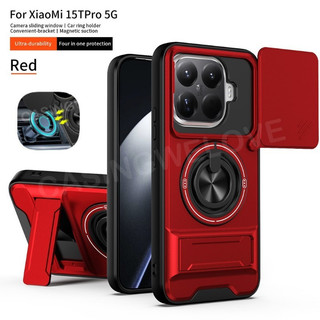 Ốp Điện Thoại Cho Xiaomi 17T Pro 5G 2026 Xiaomi 17T 15T 14T 17 Pro Max Ultra 4G 5G Vỏ Vòng Từ Tính Vỏ Điện Thoại Chống Sốc Đẩy Kéo Camera Bảo Vệ Mặt Sau
