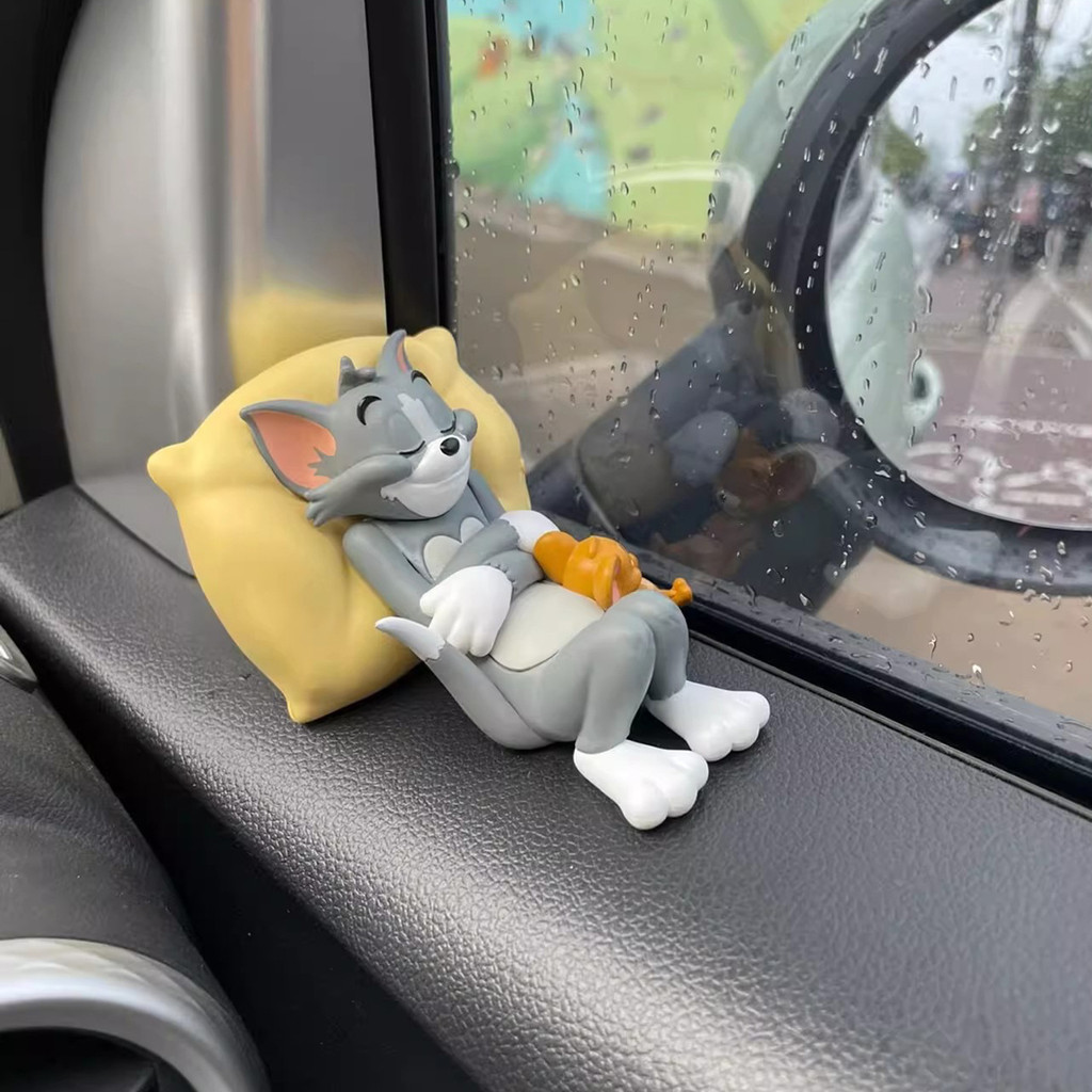 Mèo Và Chuột Tom Jerry Trang Trí Ô Tô Nội Thất Ô Tô Dễ Thương Để Bàn Búp Bê Trung Tâm Điều Khiển Đồ Trang Trí Nội Thất
