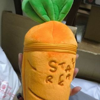 Siêu Dễ Thương Hình Cà Rốt Túi Nhỏ Hoạt Hình Ngoại Vi Sáng Tạo Thời Trang Đơn Giản Túi Messenger Một Vai