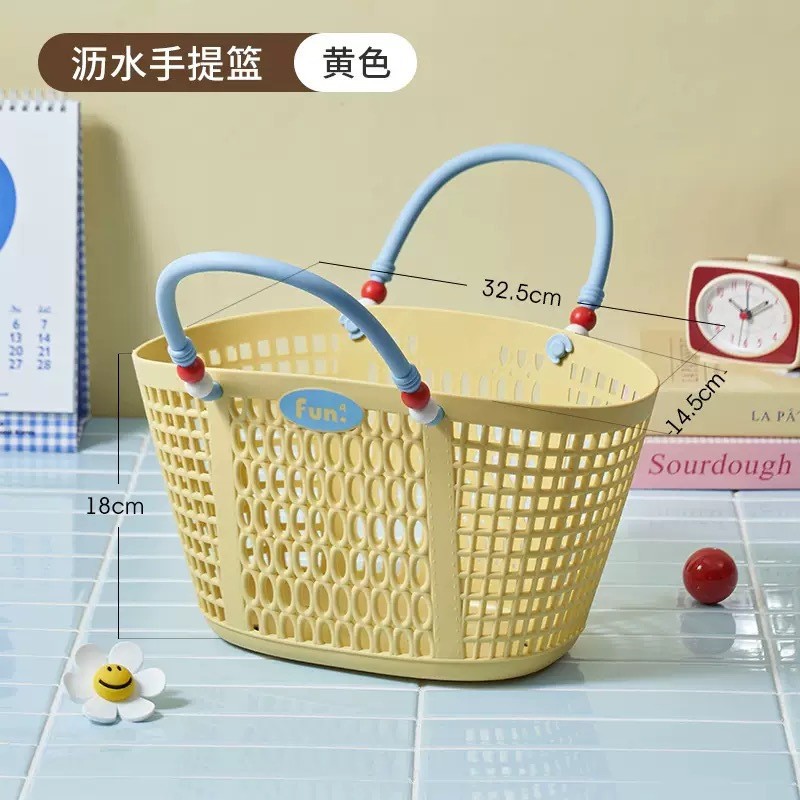 Giỏ tắm Giỏ đựng đồ bằng nhựa Giỏ đựng ký túc xá sinh viên có giá trị cao Sử dụng 26.1.7 TJTY
