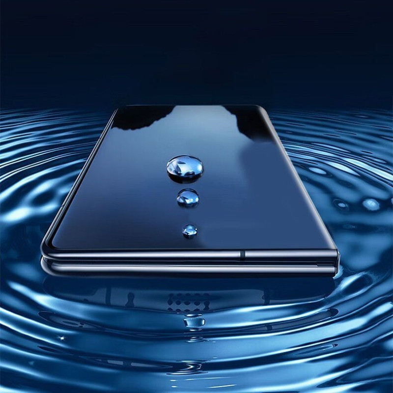 Kính cường lực trong suốt 9H cho OPPO Find N6 Tấm bảo vệ màn hình có thể gập lại cho oppo FindN6 Kính bảo vệ màn hình bên ngoài cạnh màu đen