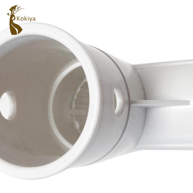 Bộ chuyển đổi khớp nối hình chữ T cho bể bơi, chất liệu PP màu trắng kháng nước, mã 28273