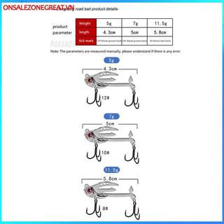 Mồi Câu Cá 2 Trong 1 Kim Loại Với Eyes 3D Thực Tế, Phù Hợp Cho Câu Cá Topwater