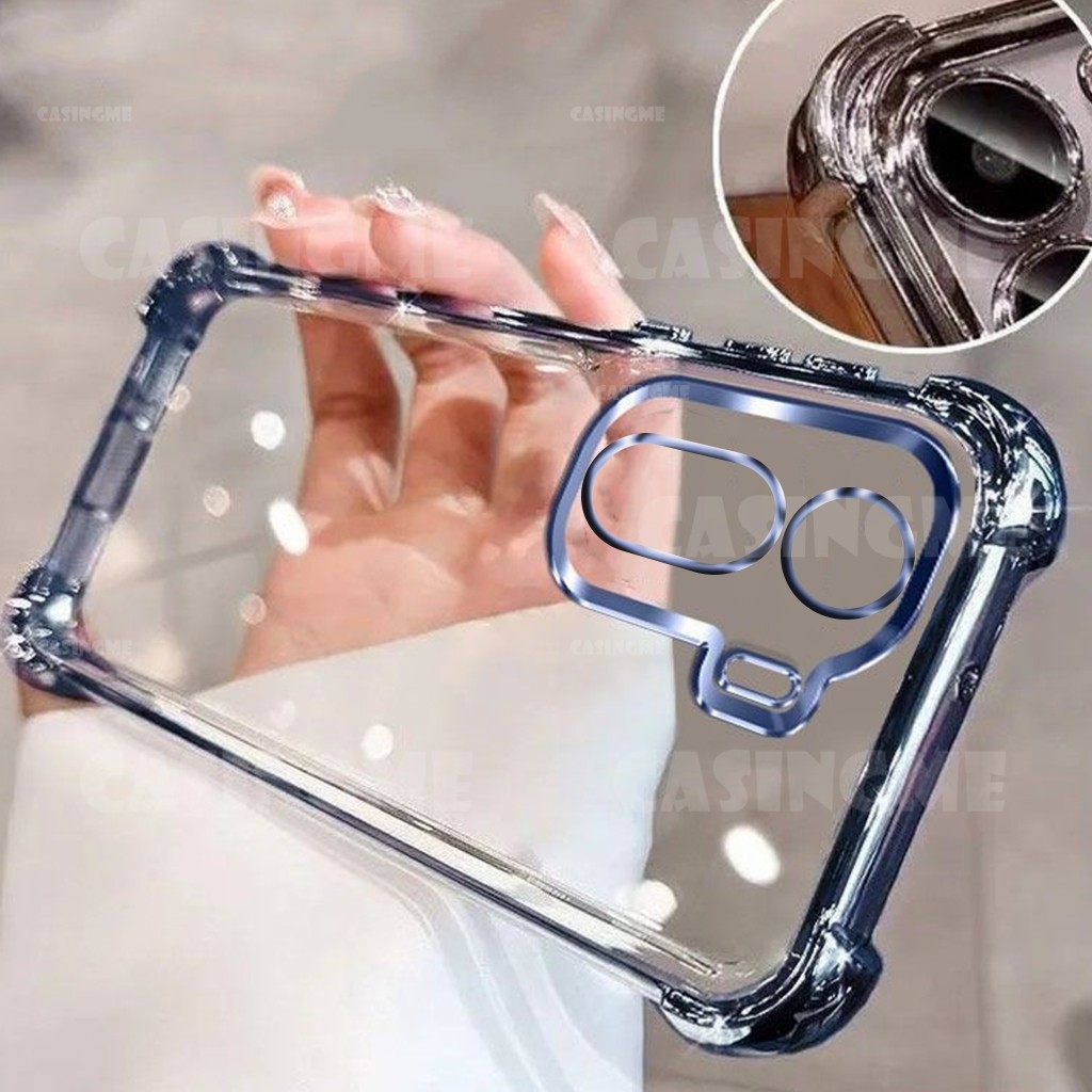 Vỏ bảo vệ ống kính mạ Redmi A7 Pro 2026 cho RedmiA7Pro Redmi A7 RedmiA7 Pro A7Pro 4G 5G 2026 Ốp điện thoại bảo vệ chống sốc góc bốn góc Ốp lưng chống sốc