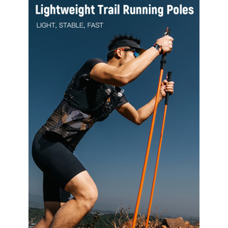 Cặp Gậy Chạy Trail AONIJIE E4218 Full Carbon Trekking Pole có thể gấp lại,trọng lượng siêu nhẹ