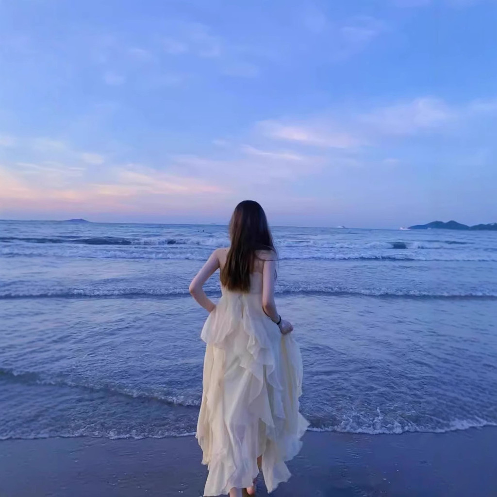 Đầm cổ tích, đầm dây, đầm đi biển, đầm mùa hè cho phụ nữ, đầm không tay, đầm dài