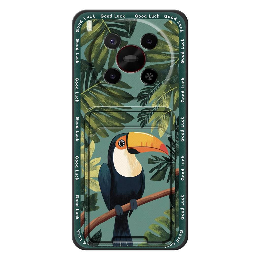 Túi đựng thẻ Vỏ điện thoại chống sốc cho ZTE Blade V70 Max / Nubia V70 Max Vỏ mềm bảo vệ TPU chống bụi bẩn Bền Silicone Graffiti Khe cắm thẻ Hoạt hình dễ thương Chống thấm nước