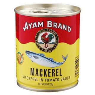 (XẢ HÀNG 50% 230G) Cá Thu Sốt Cà Chua Ayam Brand 230g/155g Cá Hộp Ăn Liền Tiện Lợi Đậm Vị Dinh Dưỡng Date 8/2026