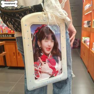 MODAHOME Photocard Holder, Vỏ bảo vệ hình ảnh thần tượng Hàn Quốc đầy màu sắc, Vỏ thẻ A4 PVC khổng lồ