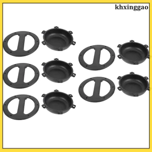 5 Chiếc Âm Thanh Đen ABS Loa Tay Cầm Lớn Giai Đoạn Loa Tủ Phụ Kiện khxinggao