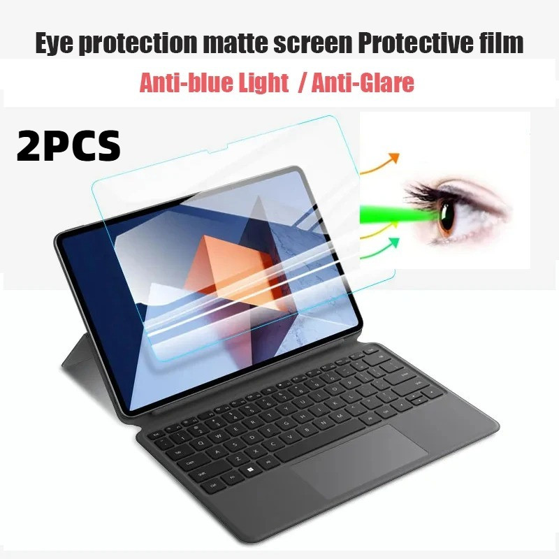 1-2 Chiếc Kính Bảo Vệ Màn Hình Cho Huawei MateBook E Go 12.30 Máy Tính Bảng Chống Ánh Sáng Xanh Kính Cường Lực Bảo Vệ Cho Huawei MateBook E 12.6 2023 2022 HD Trong Suốt Phim