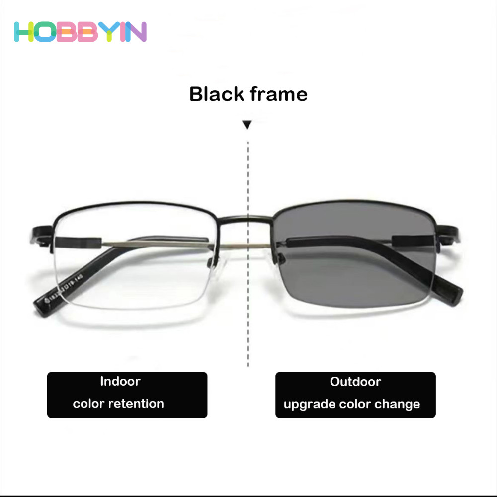 Kính lão thị Hobbyin đọc sách đa tiêu, đổi màu tự động, phù hợp cả trong nhà lẫn ngoài trời