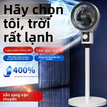 Quạt lưu thông không khí dùng trong nhà, quạt điện không gây tiếng ồn, quạt điện nhỏ gọn, quạt đứng sàn dạng đứng.
