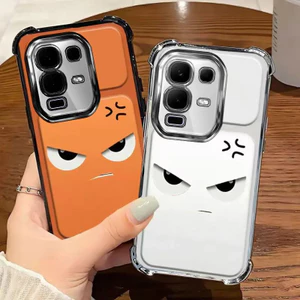 Ốp Điện Thoại, Ốp Lưng Cho Infinix NOTE 50X 5G, Bảo Vệ Toàn Diện, Thiết Kế Hoạt Hình, Chống Rơi, Vỏ Biểu Hiện Nhỏ Mạnh Mẽ, Bảo Vệ Camera Phủ Điện Tử, Làm Bằng Silicon