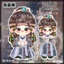 Bán Sản Phẩm Mới [] Tian Jiarui Yue Cân Qiji Jiling Nhỏ Bện Hình Chữ q Phiên Bản Đứng Móc Khóa pp Kẹp Chất Lượng Cao