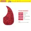 CORALTIDE Đàn Guitar Pickguard Phụ Kiện Miếng Dán Tự Dính Chọn Bảo Vệ