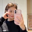 Ốp Điện Thoại Mờ Màu Hồng Đơn Giản Dễ Thương Cho iPhone 17 16 15 14 13 12 11 Pro Max