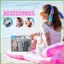 Tote Người Tổ Chức Chèn Túi Đi Biển Di Động Lớn Chèn Cho Đi Biển Du Lịch Phòng Tập Gym Trường Làm Việc Mua Sắm Kỳ Nghỉ Cắm Trại gelhvn