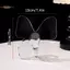 TRTR Trong Suốt Bướm Acrylic Bình Hoa Ba Chiều Cắm Hoa Phụ Kiện Bình Bướm Trang Trí Nhà Cửa VN