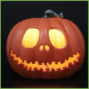 Đèn lồng Halloween Trang trí LED Halloween Đèn bí ngô Đèn ma quái Mặt cười Gothic Hoạt động bằng pin cho gelhvn