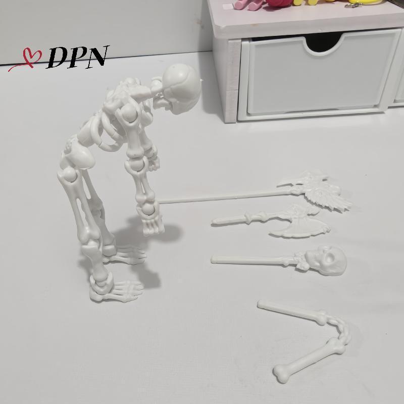[DPN-t] 1 Bộ Đồ Chơi Lắp Ráp Đầu Lâu Và Xương Đa Năng Có Thể Thao Trang Trí Con Rối Hình Đầu Lâu Ba Chiều Quà Tặng Mới