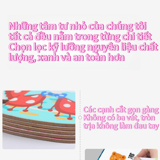 Đồ chơi ghép hình nam châm Thay quần áo động vật, phát triển trí tuệ, giáo dục sớm, cho bé trai & gái 3-6 tuổi, quà tặng