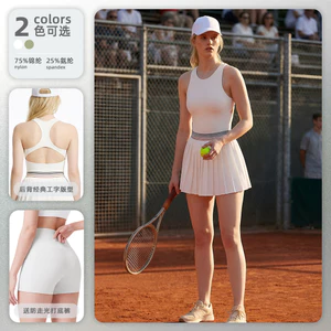 Váy thể thao đẹp cho mùa hè, có miếng lót ngực, phù hợp chơi golf, cầu lông và tennis