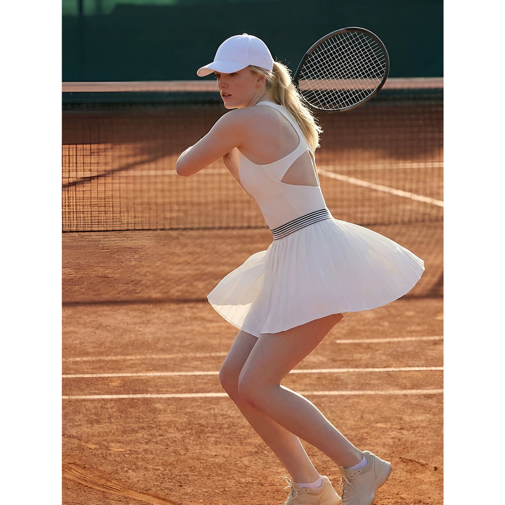Váy thể thao đẹp cho mùa hè, có miếng lót ngực, phù hợp chơi golf, cầu lông và tennis