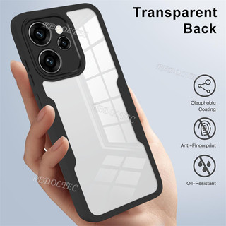 Ốp lưng 360 Full Cover VIVO Y04 Y04S Y29S Y29T 5G 4G Chống sốc Acrylic Trong suốt Mặt trước Bảo vệ hai mặt Vỏ điện thoại cứng VIVOY04