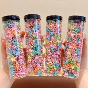 Set 100 Hộp Kẹp Tóc Nhỏ Dễ Thương Phong Cách Hàn Quốc Cho Bé Gái - Phụ Kiện Tóc