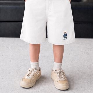 [D02-DOU DOU KID] Quần Đùi Kaki Trẻ Em Thiết Kế Đơn Giản, Phù Hợp Cho Trẻ Em