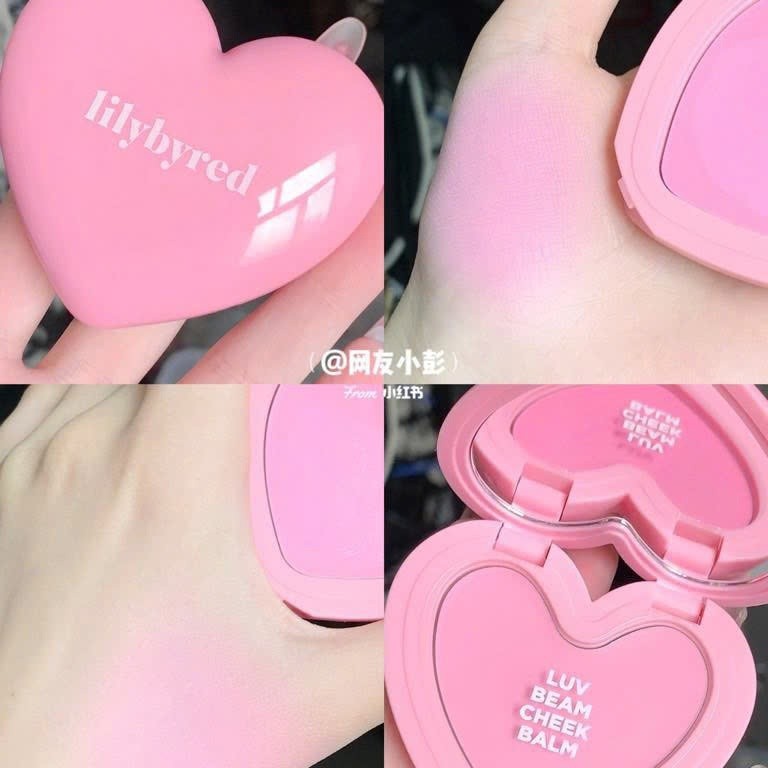 lilybyred Luv Beam Cheek Balm – Phấn Má Dạng Kem, Lên Màu Tự Nhiên, Dễ Tán