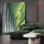 Cao Cây Dương Phong Cảnh Tranh Canvas Giả Tranh Sơn Dầu Tự Nhiên Tươi Xanh Nghệ Thuật Treo Tường Cho Phòng Ngủ Phòng Khách Trang Trí Nhà Unframed