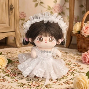 20Cm Cotton Búp Bê Quần Áo 20Cm Cơ Thể Bình Thường Quần Áo Cho Bé Giá Trị Cao Đầm Công Chúa Bé Gái Cổ Phong Cách Thay Thế 5.4