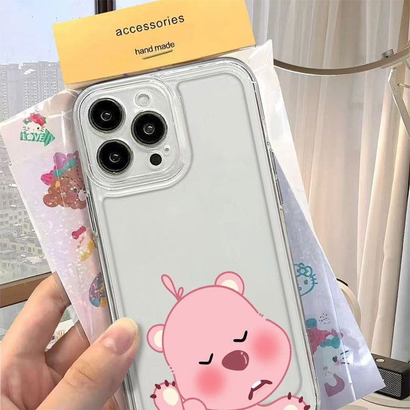 Mẫu ốp điện thoại trong suốt (loopy), ốp điện thoại iPhone IP 7/8/X/XS/11/12/13/14/15/16/17/Plus/Pro/Max/Air