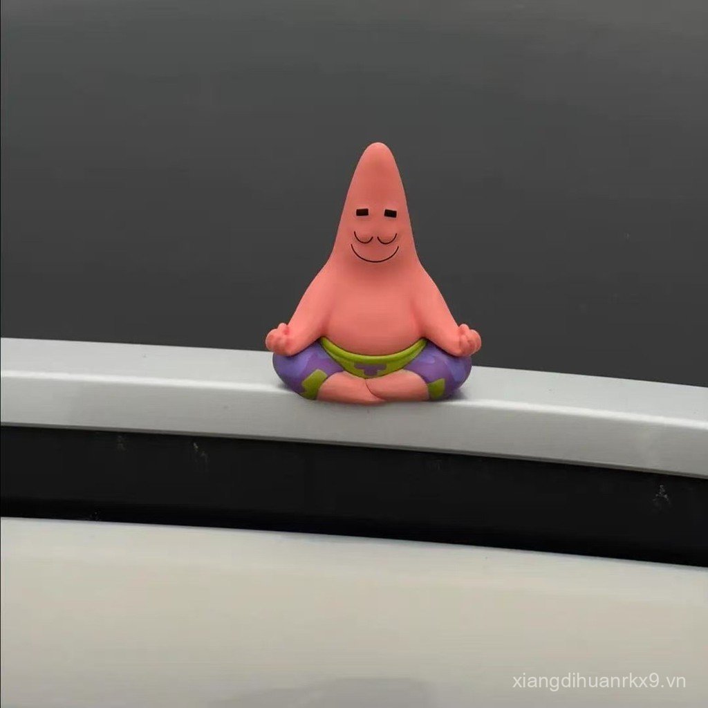 SpongeBob SquarePants Anime Hàng Hóa Patrick Star Bình Tĩnh Và Đến Với Sáng Tạo Đuôi Xe Đồ Trang Trí Xe Ô Tô Các Bức Tượng Nhỏ Ngộ nghĩnh Mái Ô Tô Các Bức Tượng Nhỏ Để Bàn Đồ Trang Trí Quà Tặng Sinh Nhật