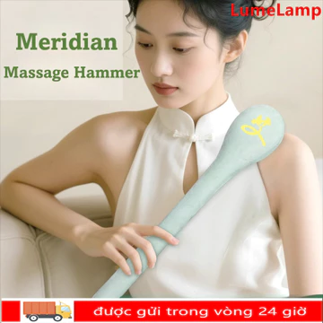Búa Massage LUMELAMP, Búa Bấm huyệt cơ thể bằng tay, Dụng cụ bấm huyệt thực tế Dụng cụ cạo râu tự massage di động Giảm mệt mỏi