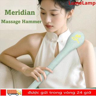 Búa Massage LUMELAMP, Búa Bấm huyệt cơ thể bằng tay, Dụng cụ bấm huyệt thực tế Dụng cụ cạo râu tự massage di động Giảm mệt mỏi