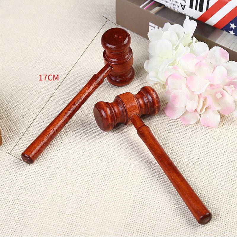 SWEET Mini Búa Gỗ Thẩm Phán/Luật Sư Trang Trí Đa Năng