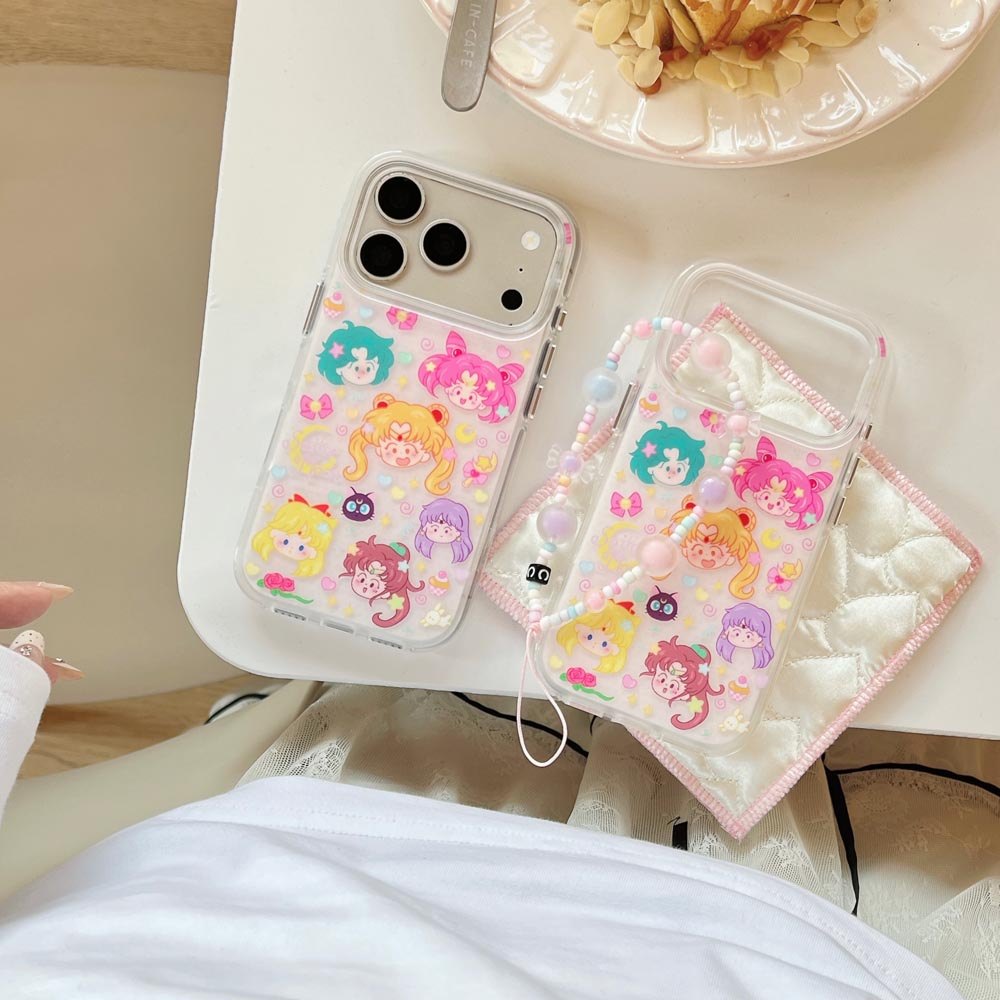 Ốp lưng cứng Tương thích với iPhone 13 14 14Pro 14ProMax 15 15Pro 15ProMax 16 16Pro 16ProMax 17 17Pro 17ProMax Ốp họa tiết cô gái xinh đẹp mờ