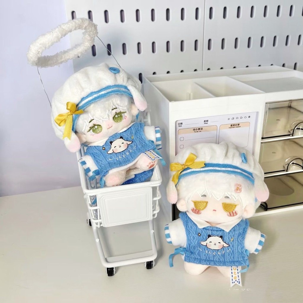 10cm Cotton Búp Bê Quần Áo Trẻ Em Sao Biển Cơ Thể Bình Thường Búp Bê Búp Bê Thay Thế Quần Áo