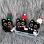 Móc khóa mèo sang trọng Giáng sinh hoạt hình Bapa treo trang trí Kawaii Túi đồ chơi búp bê nhồi bông mềm Mặt dây chuyền Quà tặng cặp đôi [mới]