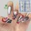 Rose Skull 3D Silicone Nail Art Mold Hoa DIY Mẫu trong suốt Trang trí móng tay nghệ thuật Dụng cụ thiết kế làm móng tay [mới]