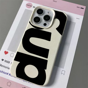 Ốp điện thoại bảo vệ camera kết cấu da dns cho iPhone 7/8/Plus/X/XS/11/12/13/14/15/16/17/Pro/Max/Air