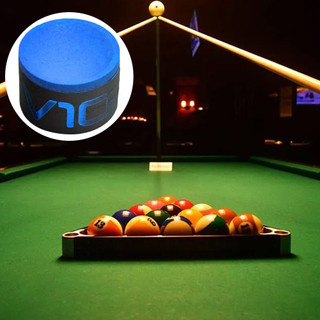 V10 Taom Billiard Chalk, Soft Professional Snooker Pool Chalk, Blue Round Blue Billiard Pool Chalk Billiard Accessories