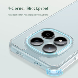Ốp điện thoại trong suốt Lereach Crystal cho Xiaomi Redmi Note 15 Pro Note 15 Pro 4G Plus Note 15 Pro 5G Chống sốc siêu mỏng | Chống Trầy Xước