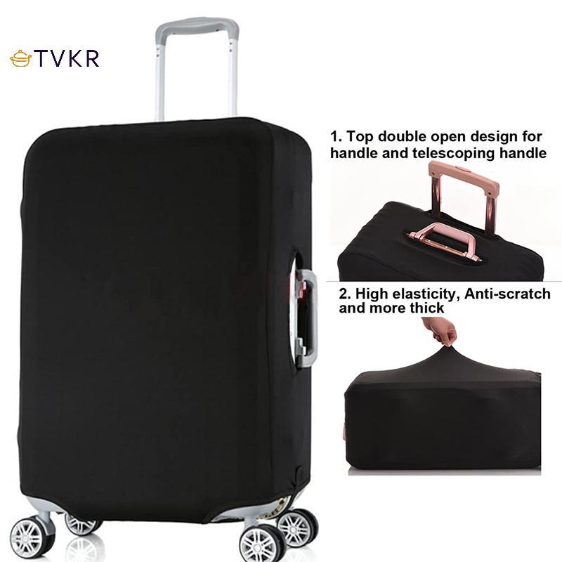 TVKR 1 Vỏ Bọc Vải Co Giãn Vali Bảo Vệ Hành Lý Vỏ Bụi Thích Hợp Cho18-32 Inch Vali Nhà Tổ Chức Du Lịch OIK
