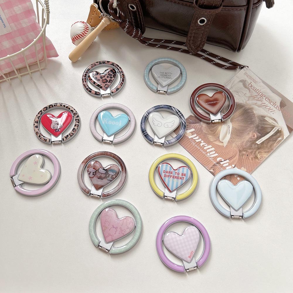 Popsocket Ins Love Magnet Giá đỡ điện thoại có thể gập lại cho điện thoại nam châm
