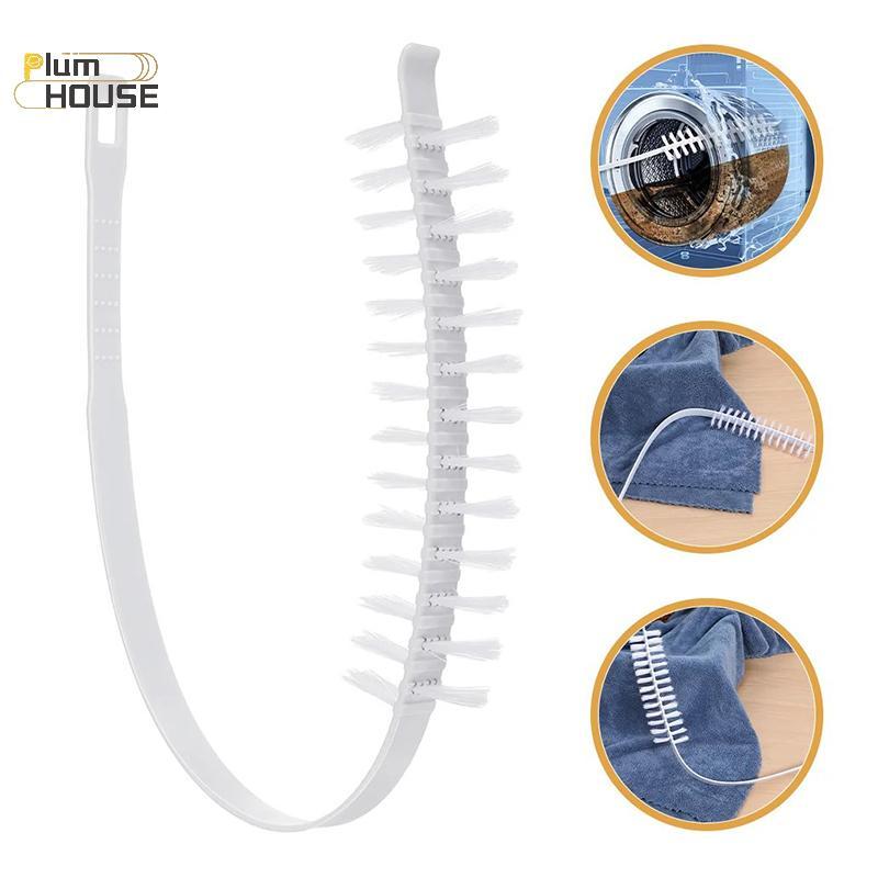 PlumHOUSE Bàn Chải Vệ Sinh Linh Hoạt Dài Đa Năng Duster Máy Giặt Máy Sấy Làm Sạch Máy Chà Lint Tẩy Tản Nhiệt Bụi Bàn Chải VN